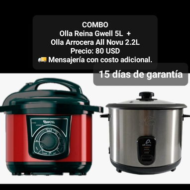 Combos de olla reina + arrocera (hay otros combos) - Img 121348335