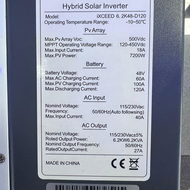 Inversor 6.2kW Zenegok - Img 123463351