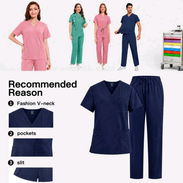 UNIFORMES / SCRUBS / PIJAMAS MÉDICOS / PELUQUERÍA PARA MUJER | LÍNEA CLÁSICA - Img 57541003