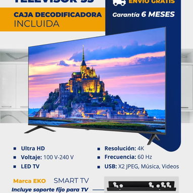 Televisores Smart TV Eko de 32", 43", 50", 55" - 4/4