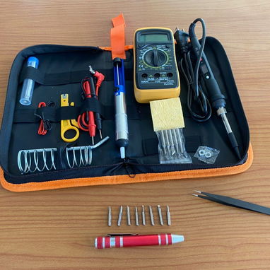 ✅ PARA ELECTRÓNICA ✅ JUEGO DE HERRAMIENTAS ESENCIALES PARA ELECTRÓNICO Y SOLDADURA. TF 54833699 - Img 111330618
