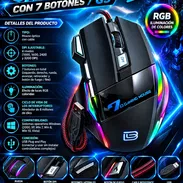 MOUSE RGB GAMER CON 7 BOTONES / G5, FACTURA Y GARANTÍA. VARIEDAD DE PRODUCTOS DE TECNOLOGÍA IMPORTADOS - Img 58133483
