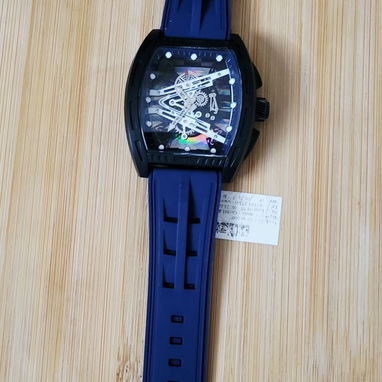 Reloj de lujo, elegante para hombre. Cuarzo, de batería. Similar a Richard Mille - 2/2