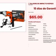 Taladro Finder 710W de 6.40 lb con Percusión para Concreto Real $65 VPT#-0299 - Img 55437985