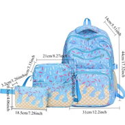 Mochilas escolares con merendero no es térmico y bolsito-cartuchera 35USD - Img 56965539