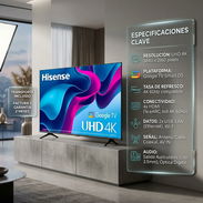 Smart TV Hisense 50 Pulgadas 4K 50A65K | $390 USD | Envío Incluido | Factura y 2 Meses Garantía | Google TV integrado - Img 58003083