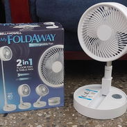 Ventilador portatil recargable americano nuevo My foldaway hasta 10h bat litio-40usd - Img 55559355