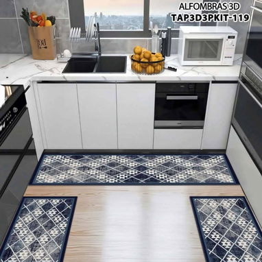 Set de 3 alfombras para la cocina - 3/3