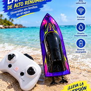 🚤💜 ¡LANCHA RC PARA LOS PEQUEÑOS AVENTUREROS! 🌊 🎮 Control remoto ⚡Son Rápidas, Divertidas y fáciles de manejar 💪 - Img 58279442