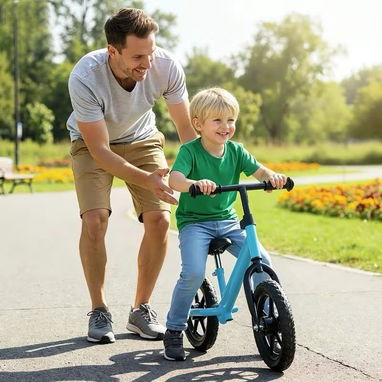 - Bicicleta de Equilibrio para Niños con goma de 11" - 2/4