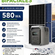 C*Ecoflow delta 3  modelo 1500  (1536 Wh Mayor capacidad y duración)*+*Panel solar bifacial de 580w*  1120 USD - Img 55685879
