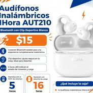 🎧🔥 **¡AUDÍFONOS INALÁMBRICOS 1HORA AUT210!** 🔥🎧  💰 **Precio: $15 USD** 🛡️ **15 días de garantía**  🏃‍♂️ **¡Perfec - Img 57282929