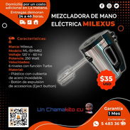 🍥 MESCLADORA 🍥  DE MANO ELECTRÓNICA MILEXUS. FACTURA Y GARANTÍA. TLF 54833699 - Img 53108514