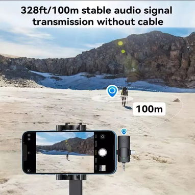 NO TE PIERDAS ESTOS MICROFONOS, lavalier inalámbrico F16 - 4/6