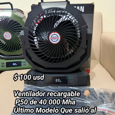 Ventilador Recargable - Img 124189939