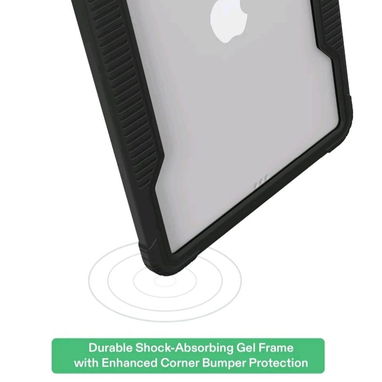 🍑Funda Rugged Slim para iPad 11" (A16) y iPad 10.ª Generación – Negra/Transparente🍑 - 7/9
