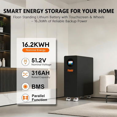 Kit solar inversor 110/220v con salida 10kw y batería 16kw - Img 118522483