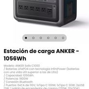 Estación de carga ANKER - 1056Wh Modelo: ANKER Solix C1000 - Img 57589535