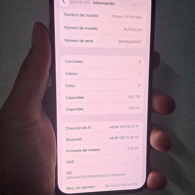 iPhone 13 Pro max con Un Tera - Img 124055983