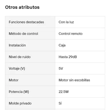 Ventilador recargable f22 - Img 123132355