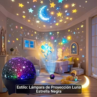 Lámpara proyector de cielo estrellado - Img 124525814