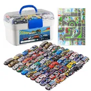 * Set de 50 Carritos Metálicos con Caja – Ideal para Regalos y Piñatas - Img 54724159
