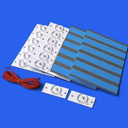 Led de 3 y de 6volt material cobre con su difusor nuevos para televisores planos desde 32” hasta 65”  Pre - Img 53195881