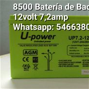 8500 Batería de Backup 12volt 7,2amp - Img 45652046