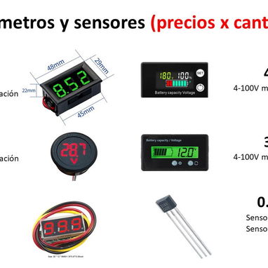 R01 Vendo voltímetros digitales para motos eléctricas, bicimotos, triciclos y autos - Img 124036690