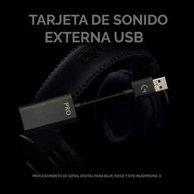 Logitech G PRO X SE | Auriculares Gamers para Gaming Profesional | Drivers de grafeno, 50 mm | - Img 126212997