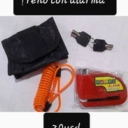 Candado con alarma para motos con disco de freno - Img 54035976