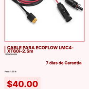 CABLE PARA ECOFLOW LMC4-XT60i-2.5m - Img 57152522