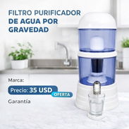 FILTRO PURIFICADOR DE AGUA POR GRAVEDAD - Img 55660893