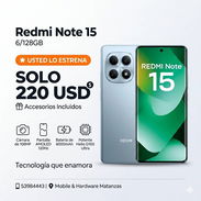📱 Redmi Note 15 – 6/128GB MATANZAS/ MATANZAS - Img 56392712