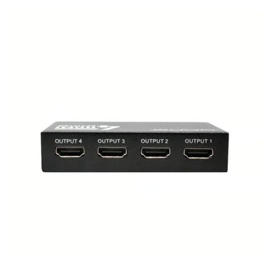Splitter Unno Tekno HDMI 4K 30Hz 4 Puertos Deep Color 48-Bit Dolby DTS Extensor Señal Plug & Play Con Adaptador - Img 112246005