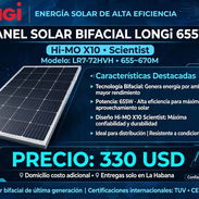 Panel solar bifacial 655W - Img 57004695