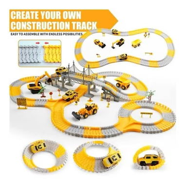 🚧⚡ Pista de Carreras Construcción DIY con 2 Coches Eléctricos ⚡🚧 - 2/5