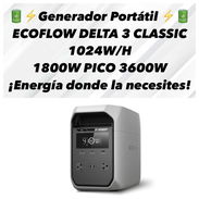 Delta 3 Classic 1024 Wh de 1800 watts con pico de 3600 watts. Con Mensajería aparte y Garantía - Img 53967362