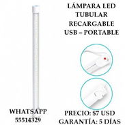 LÁMPARA LED TUBULAR RECARGABLE USB – PORTABLE, ENTREGA DE FACTURA, VARIEDAD DE LÁMPARAS RECARGABLES, ETC - Img 55300687