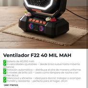 Ventialdor f22s o f22 40 mil mah dura casi 3 dias o mas segun la función q actuves garantia sellado caja somos tienda - Img 58155505