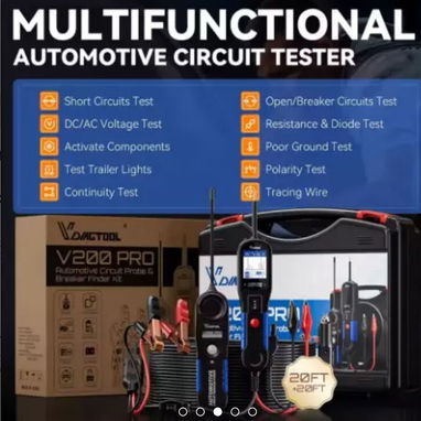 Probador de corriente  VDIAGTOOL-Herramienta para diagnostico eléctrico en autos-Nuevo - Img 107544011