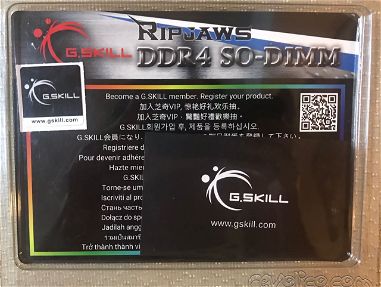 Vendo kit de memoria Ram 16gb (DDR4-32000 2x8Gb) - Img 67927522
