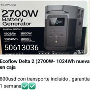 Ecoflow Delta 2 (2700w- 1024 WhatsApp) - Img 55999959