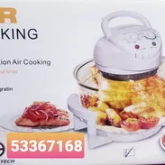 Horno/Olla Multifunción (Hornea, Asa, Gratina, Freidora de aire, Esteriliza) 1000W 12L - Img 52674494