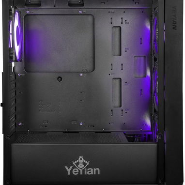 Chasis de PC  moderno,  Fanes argb controlados, cristal templado, espacio para tarjetas. - Img 122923251
