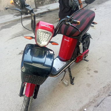Venta de bicimoto topmaq de uso pero en perfecto estado técnico en la Habana - Img 121487160