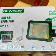 LÁMPARA RECARGABLE + PANEL SOLAR + MINI VENTILADOR 👧 - Img 56942436