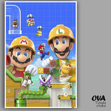 Poster A3+ con temática anime y gamer - Img 119477916