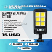 ☀️💡 LÁMPARA SOLAR PARA EXTERIOR SL-1200 💡☀️  💰 PRECIO: 15 USD 📋 GARANTÍA: 7 días. - Img 58235207