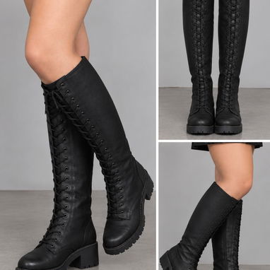 Botas altas negras - 2/2